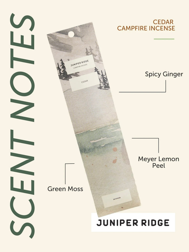 Campfire Räucherstäbchen – Cedar