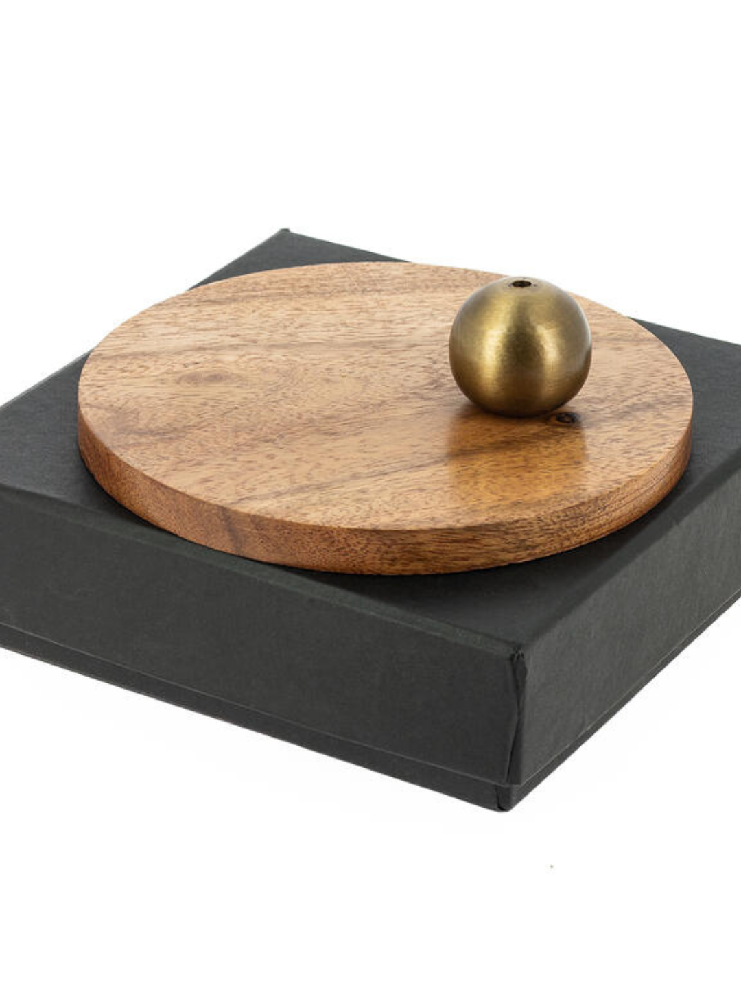 Sonne/Mond Räucherstäbchenhalter messing