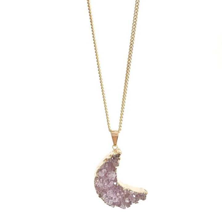 Amethyst Mond Kette