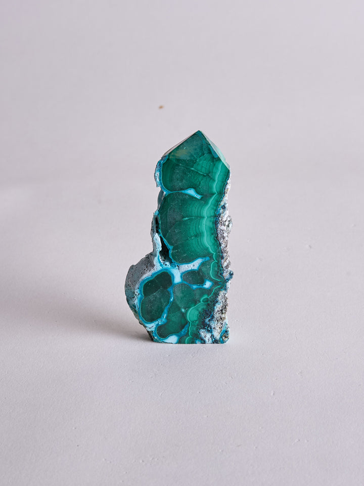 Malachit / Chrysokoll Spitzen