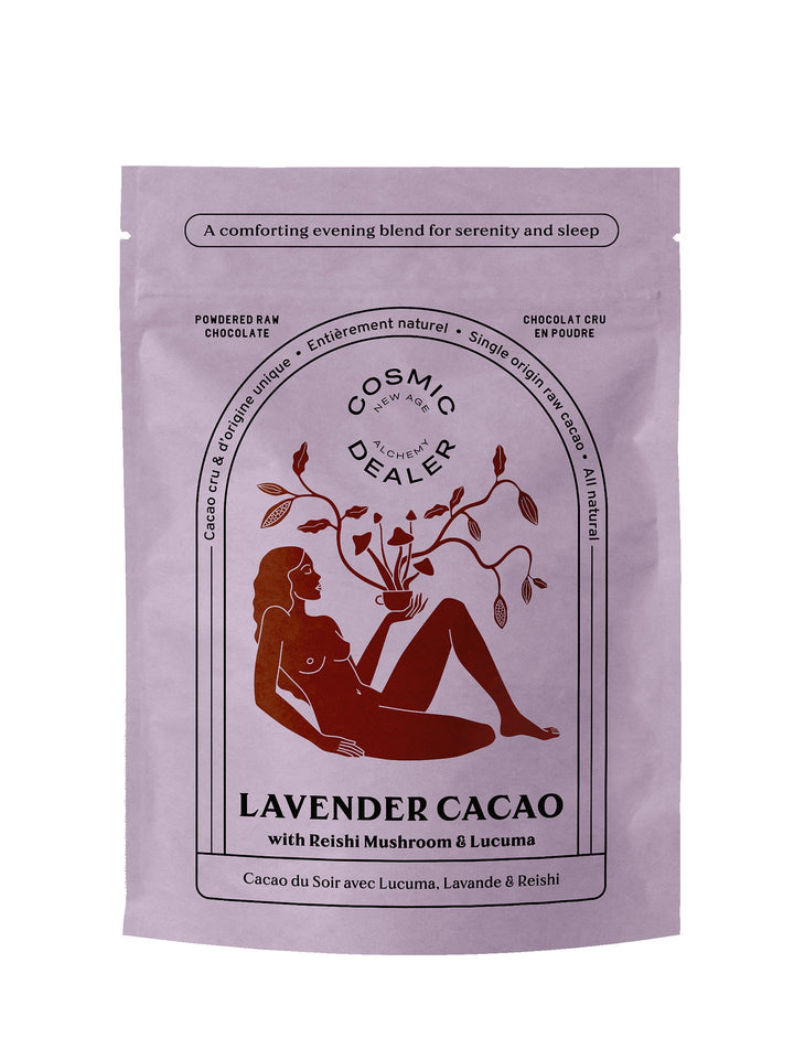 Lavendel Cacao mit Reishi & Lucuma