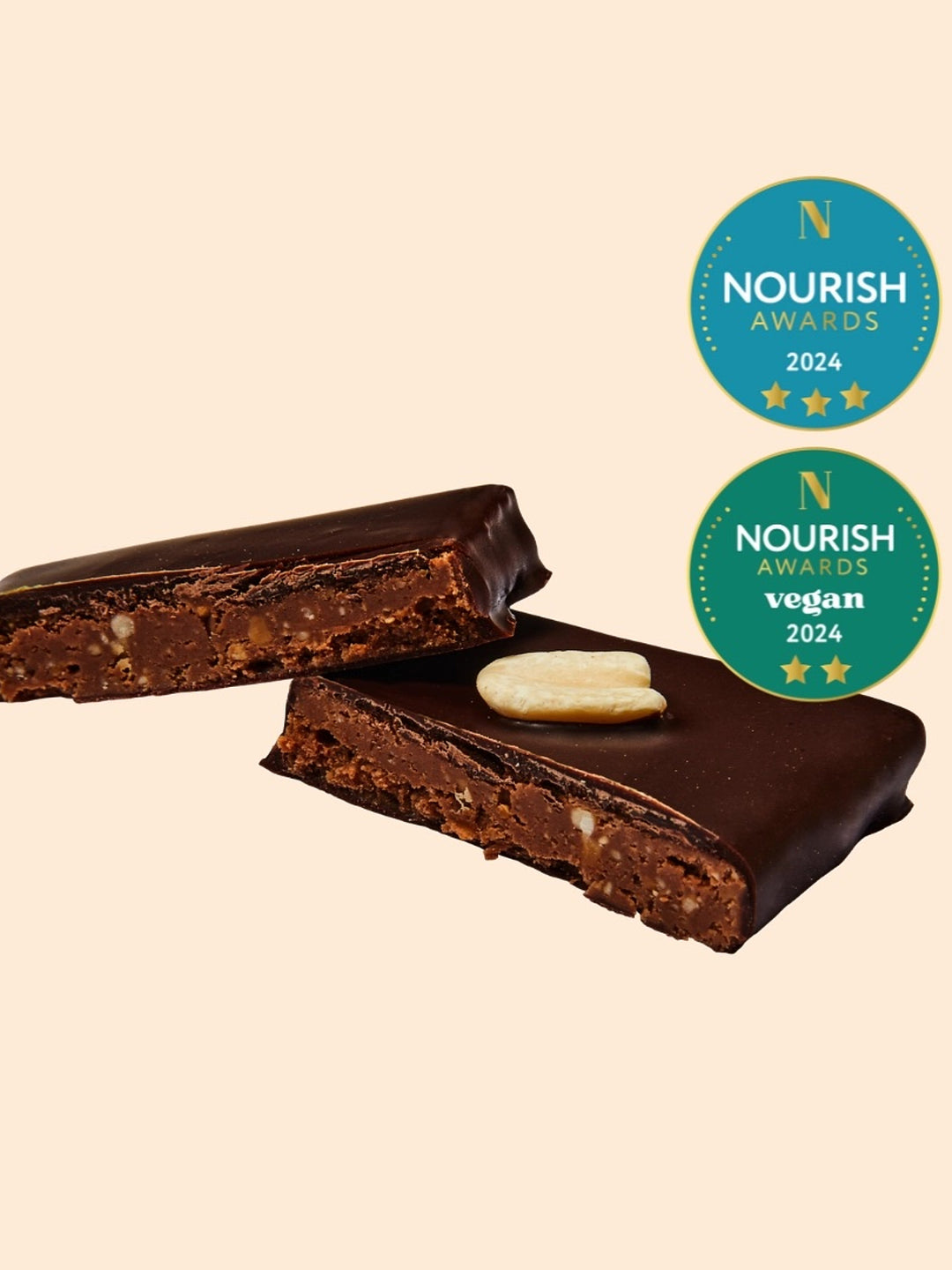 High Vibes raw dark Chocolate Peanut Butter & Somked Salt