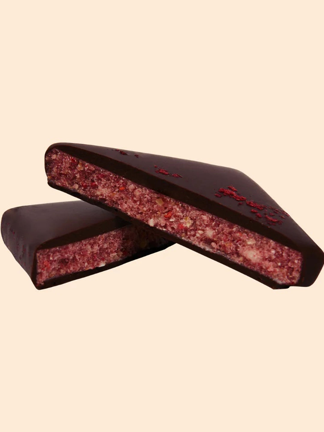 High Vibes raw dark Chocolate Raspberry & Buckwheat