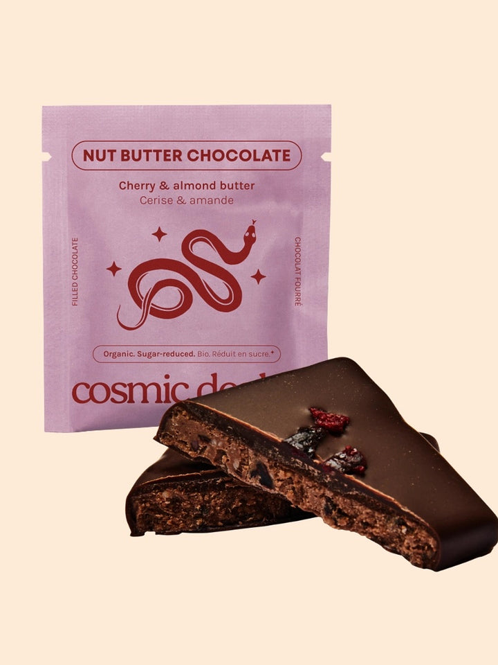 High Vibes raw dark Chocolate Sour Cherries