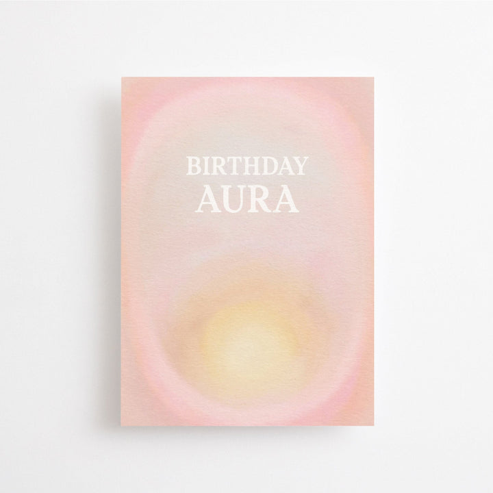 Anna Cosma Birthday Aura Postkarte