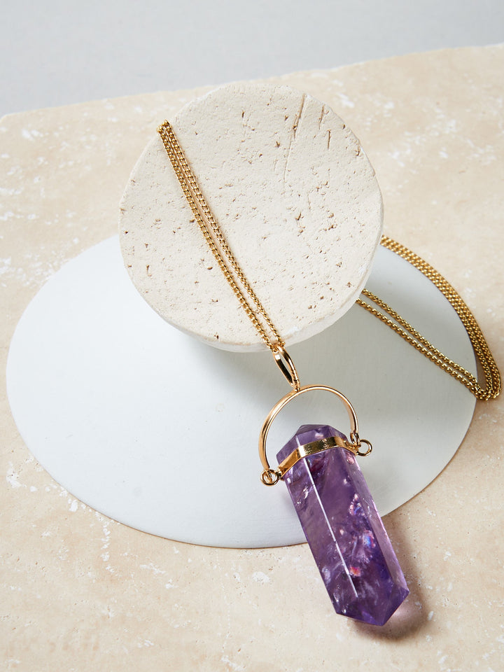 Amethyst Pendel Kette