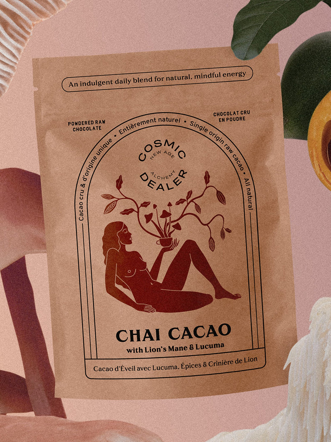 Chai Cacao mit Lion's Mane & Lucuma