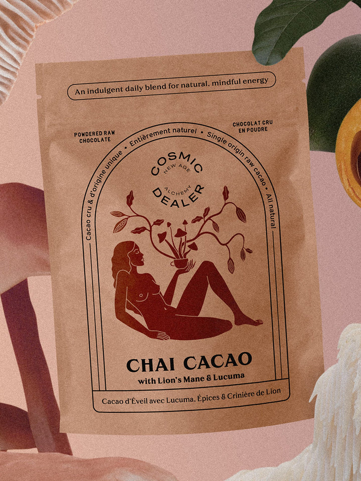 Chai Cacao mit Lion's Mane & Lucuma