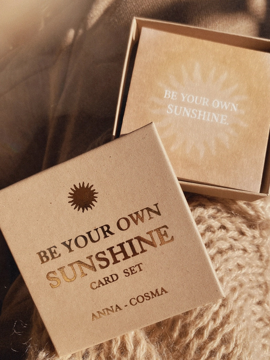 Be your own sunshine Set 15 Karten Anna Cosma