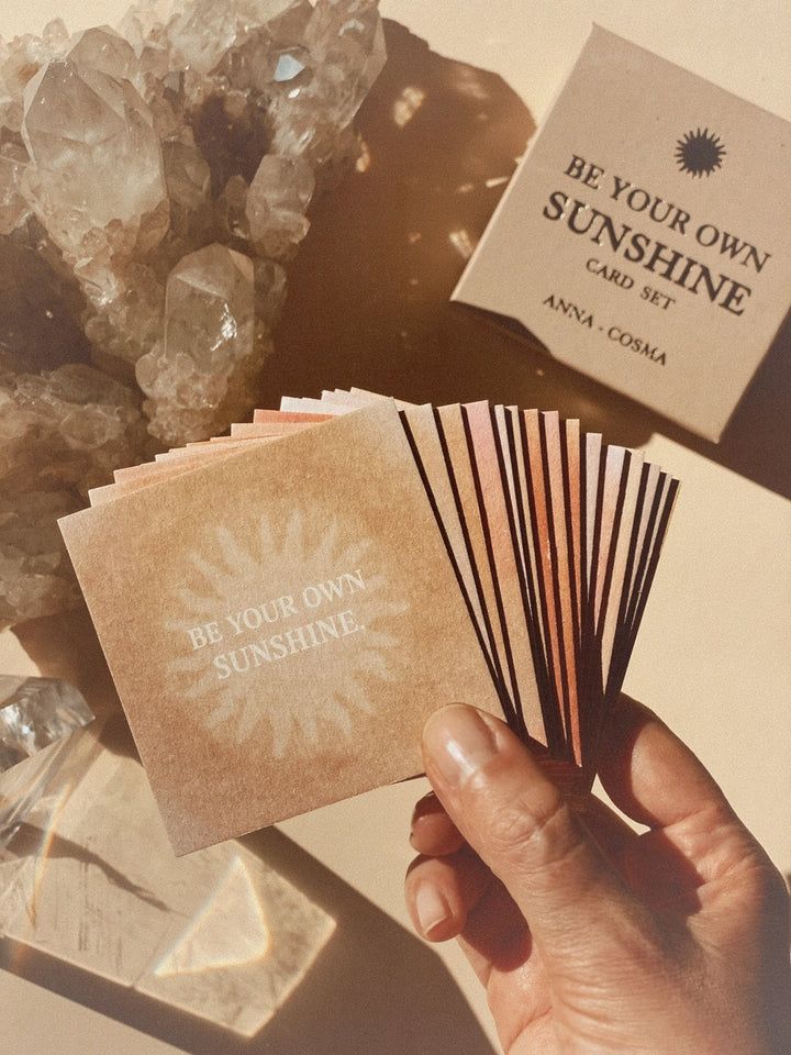 Be your own sunshine Set 15 Karten Anna Cosma