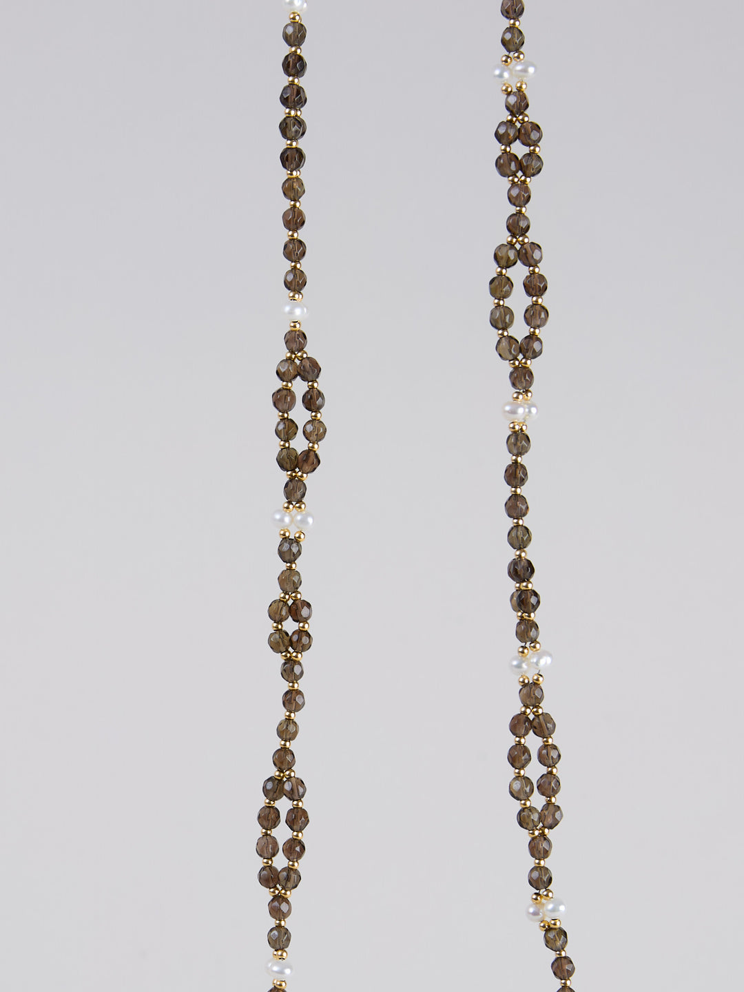 Tantric Necklace Rauchquarz Perle