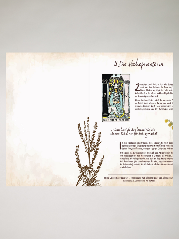 Tarot und Grüne Magie von Chiara Butendeich