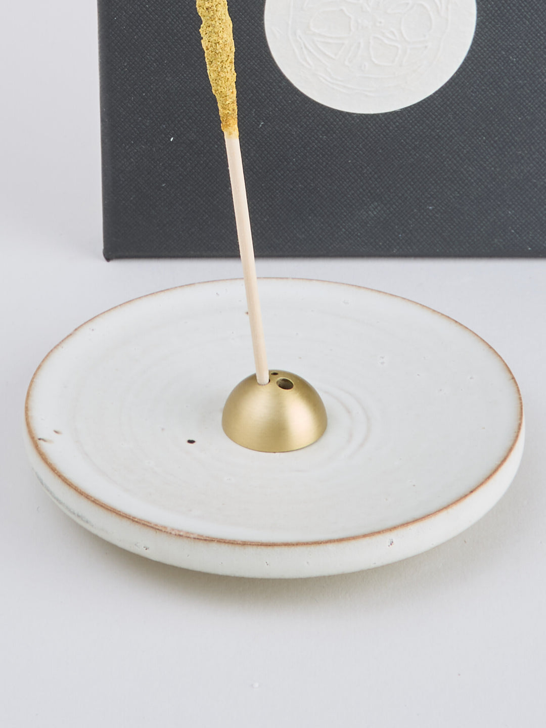 White Onyx Räucherstäbchenhalter