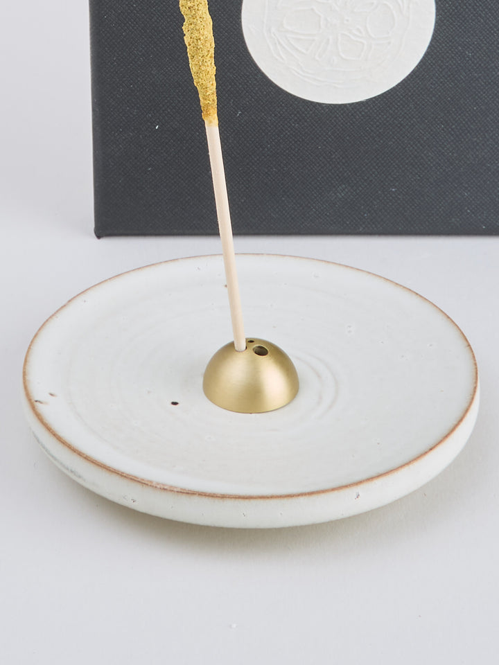 White Onyx Räucherstäbchenhalter