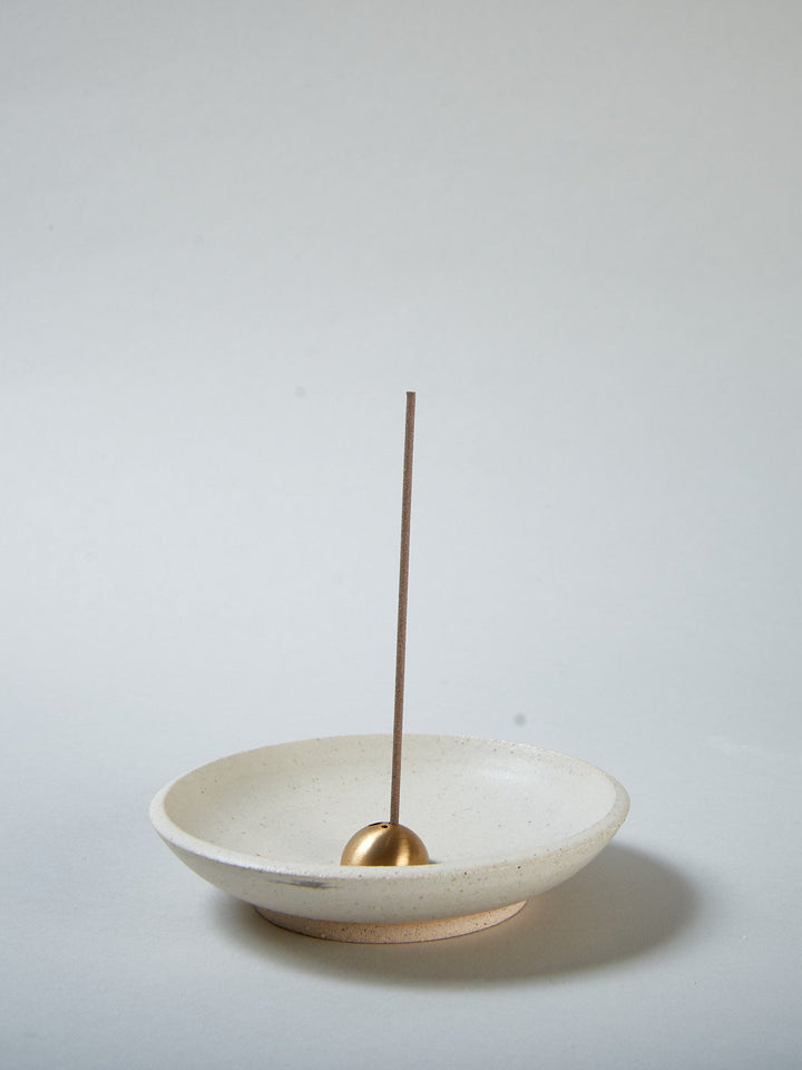 White Onyx Räucherstäbchenhalter