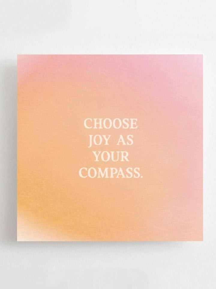 Anna Cosma Choose Joy Postkarte Mini