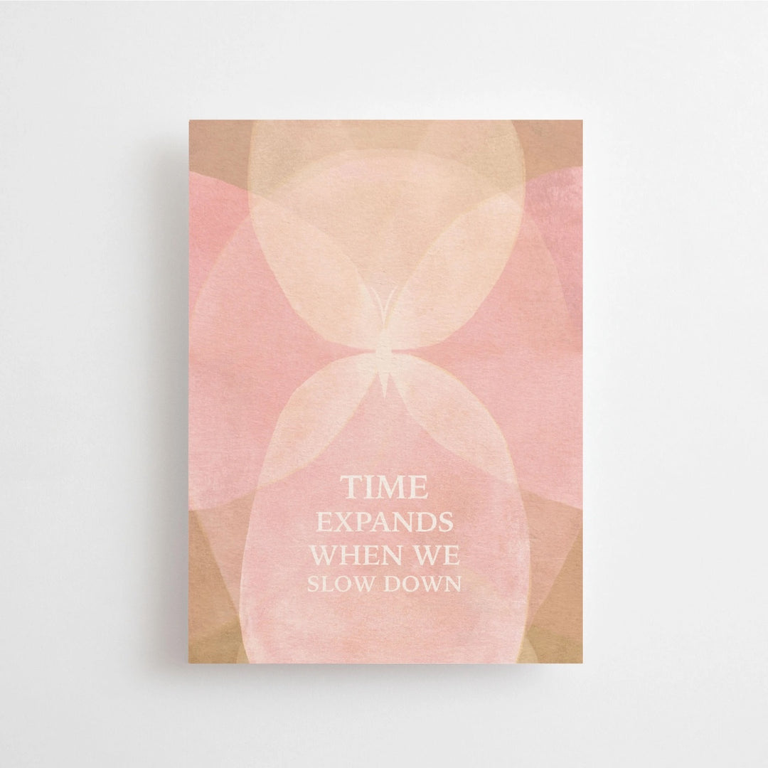 Anna Cosma Time Expands Postkarte