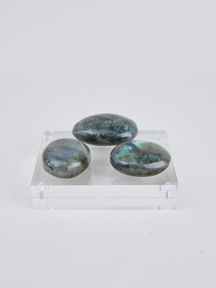 Labradorit Trommelstein